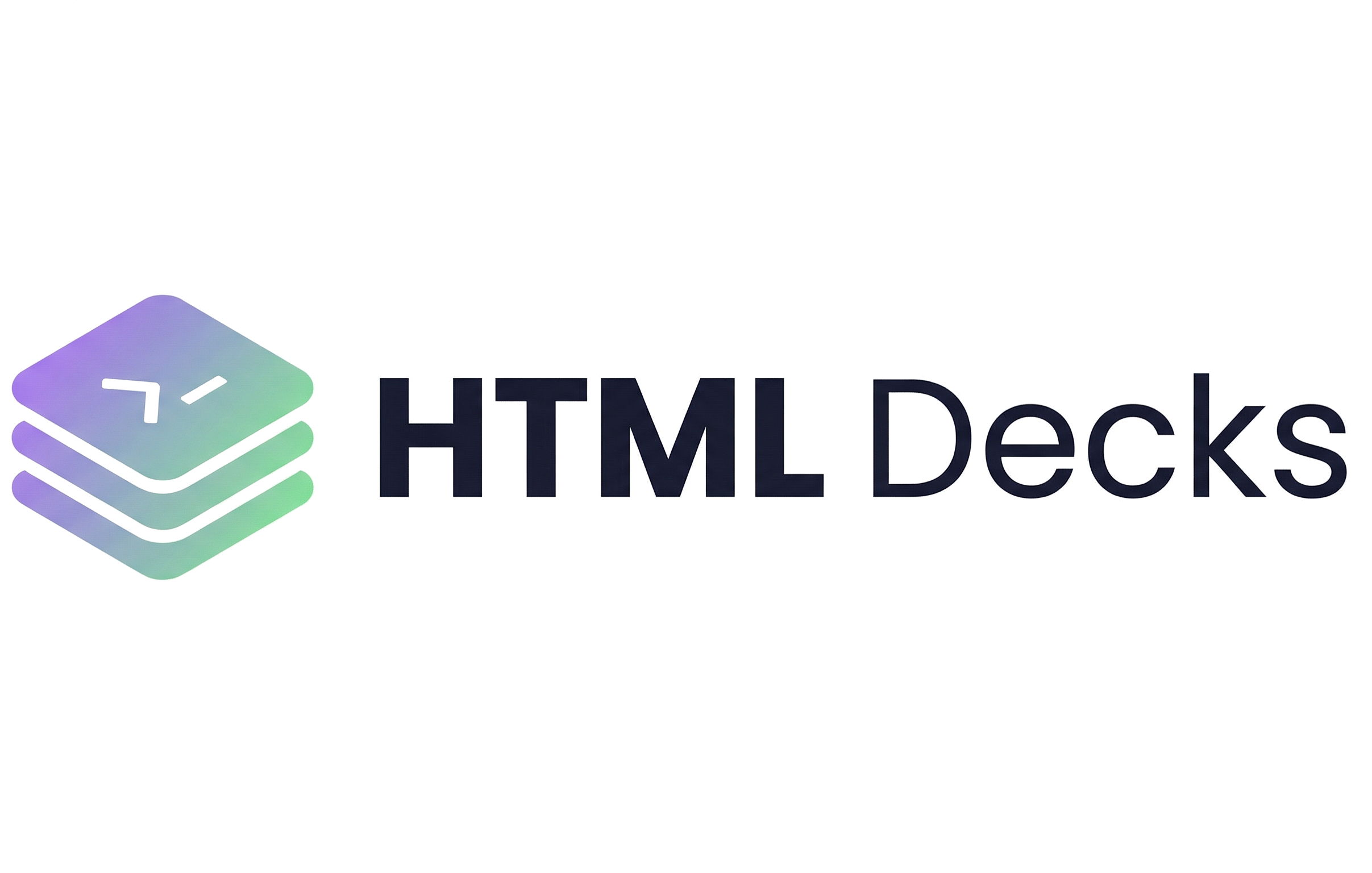 HTML Decks